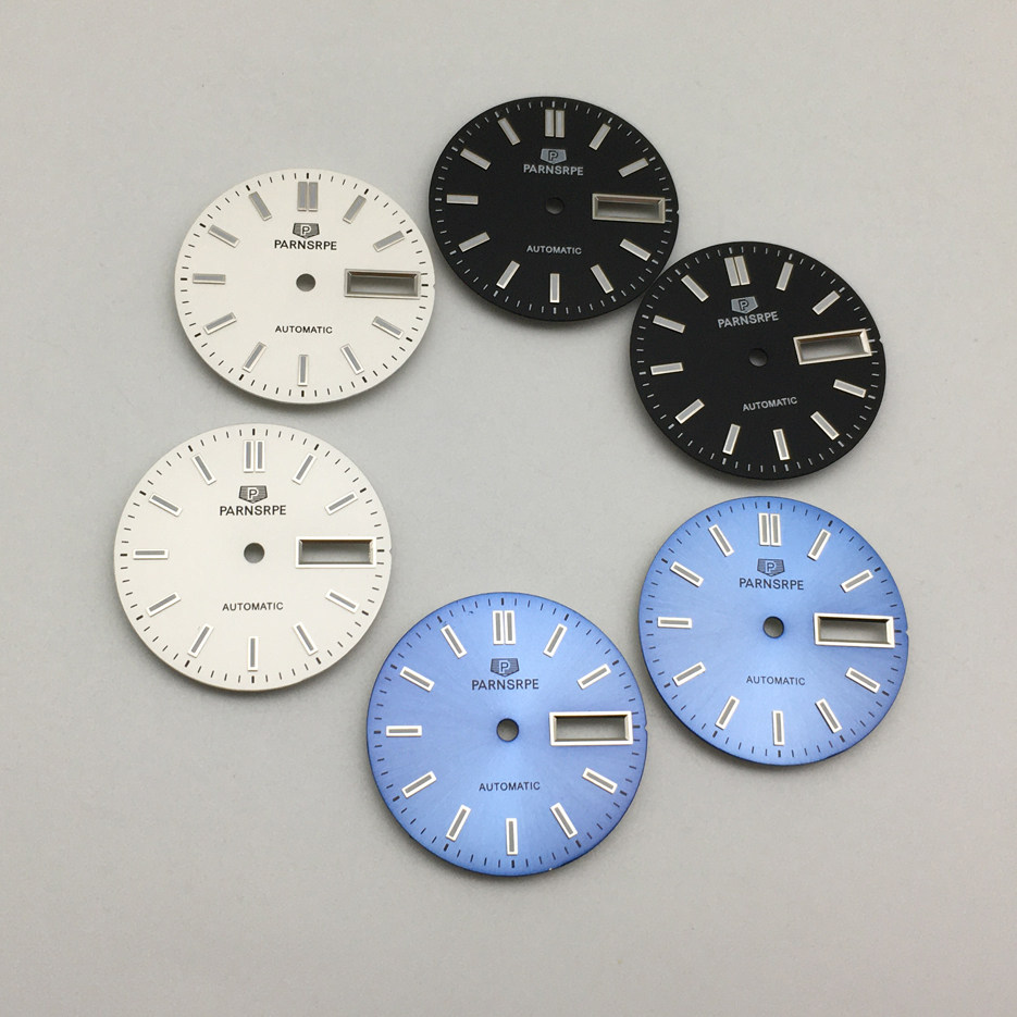 Luminous Dial Face - Quadrante NH36 da 28,5 mm, luminoso,