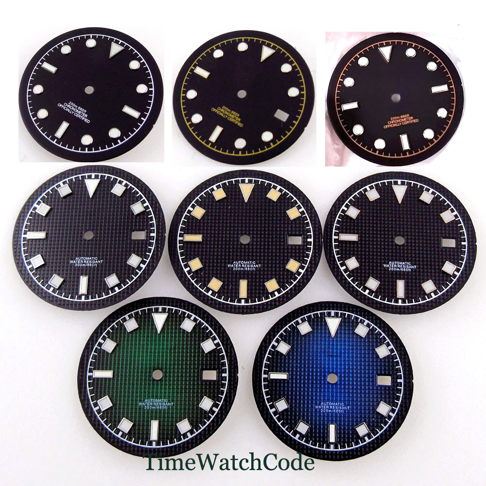 Luminous Dial Face - Quadrante per orologio da 33,5 mm