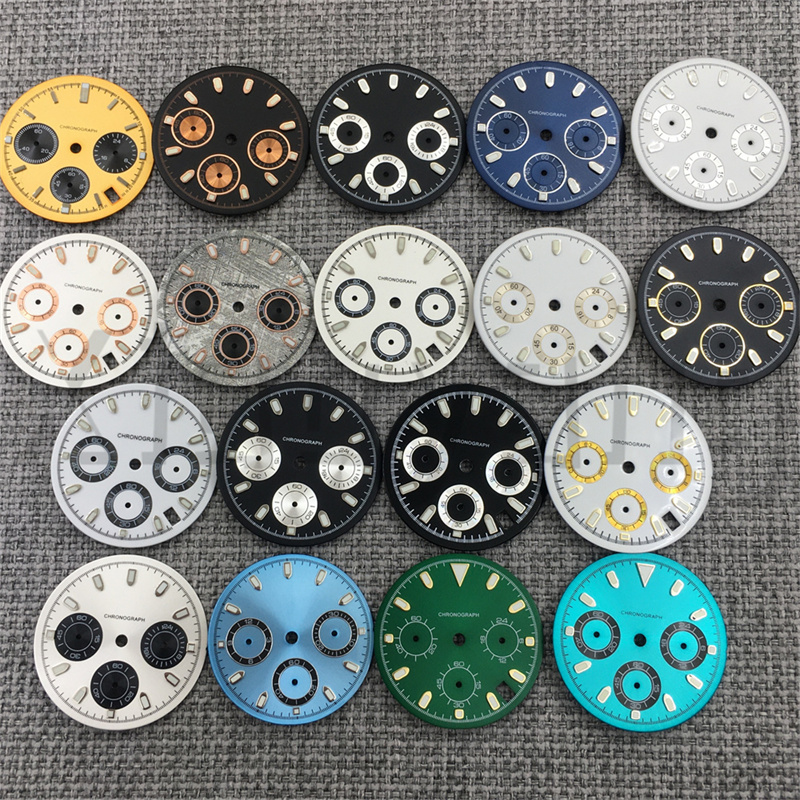 Luminous Dial Face - Quadranti per orologi VK63 da 30