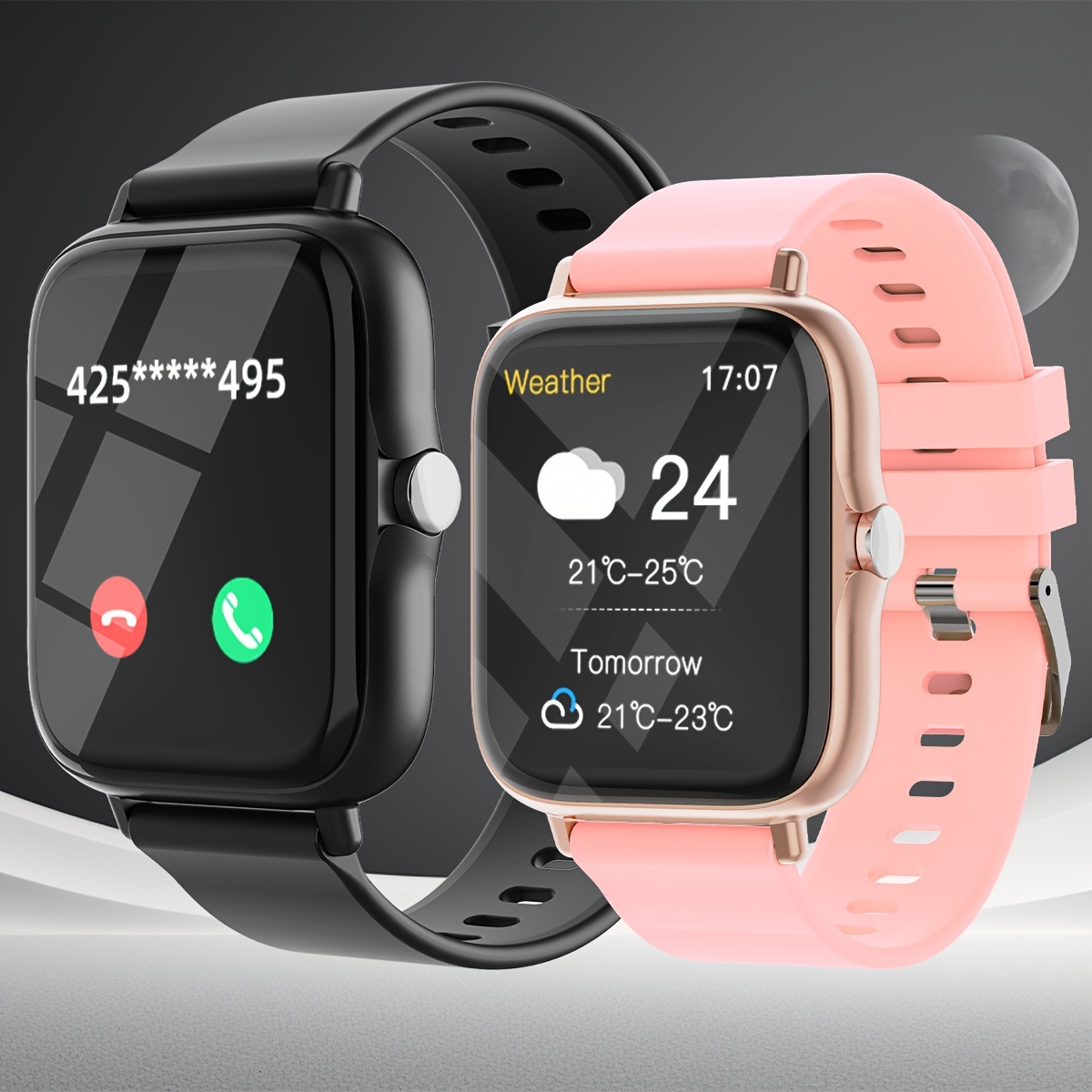 Smartwatch Iphone Watch For Men - Smartwatch per Uomo e Donna, Fitness