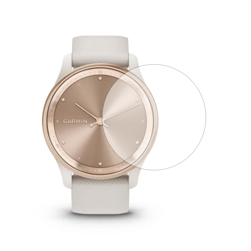 Smartwatch English - Pellicola protettiva trasparente in vetro temperato