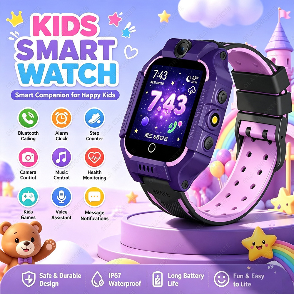 Smartwatch Watches Gift For Boys With Gps - 2027 Nuovo Smartwatch per Bambini 2G