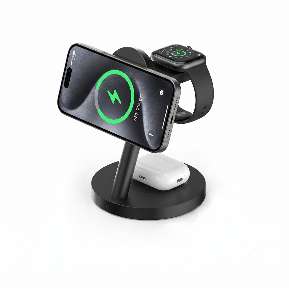 Smartwatch Watches Compatible With Iphone - Base di ricarica wireless magnetica ad