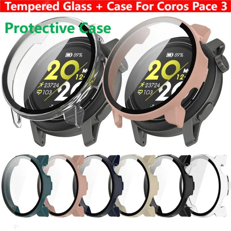 Smartwatch English - Vetro temperato + custodia per Coros