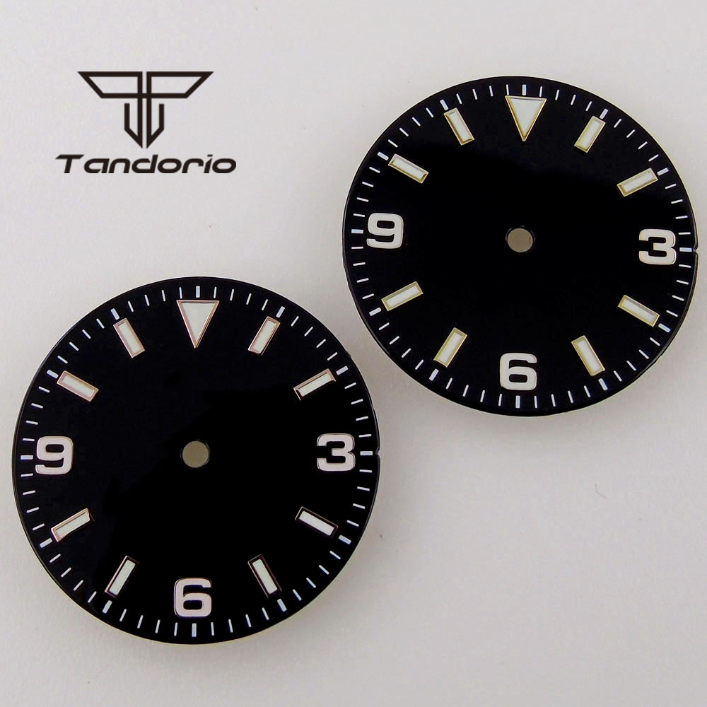 Quadrante dell'orologio nero/b - Luminous Dial Face recensione e prezzo