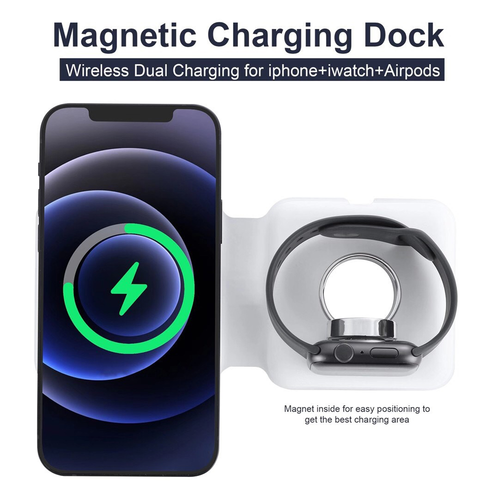 Magsafe duo Dock di ricarica W - Watch Xs8 recensione e prezzo