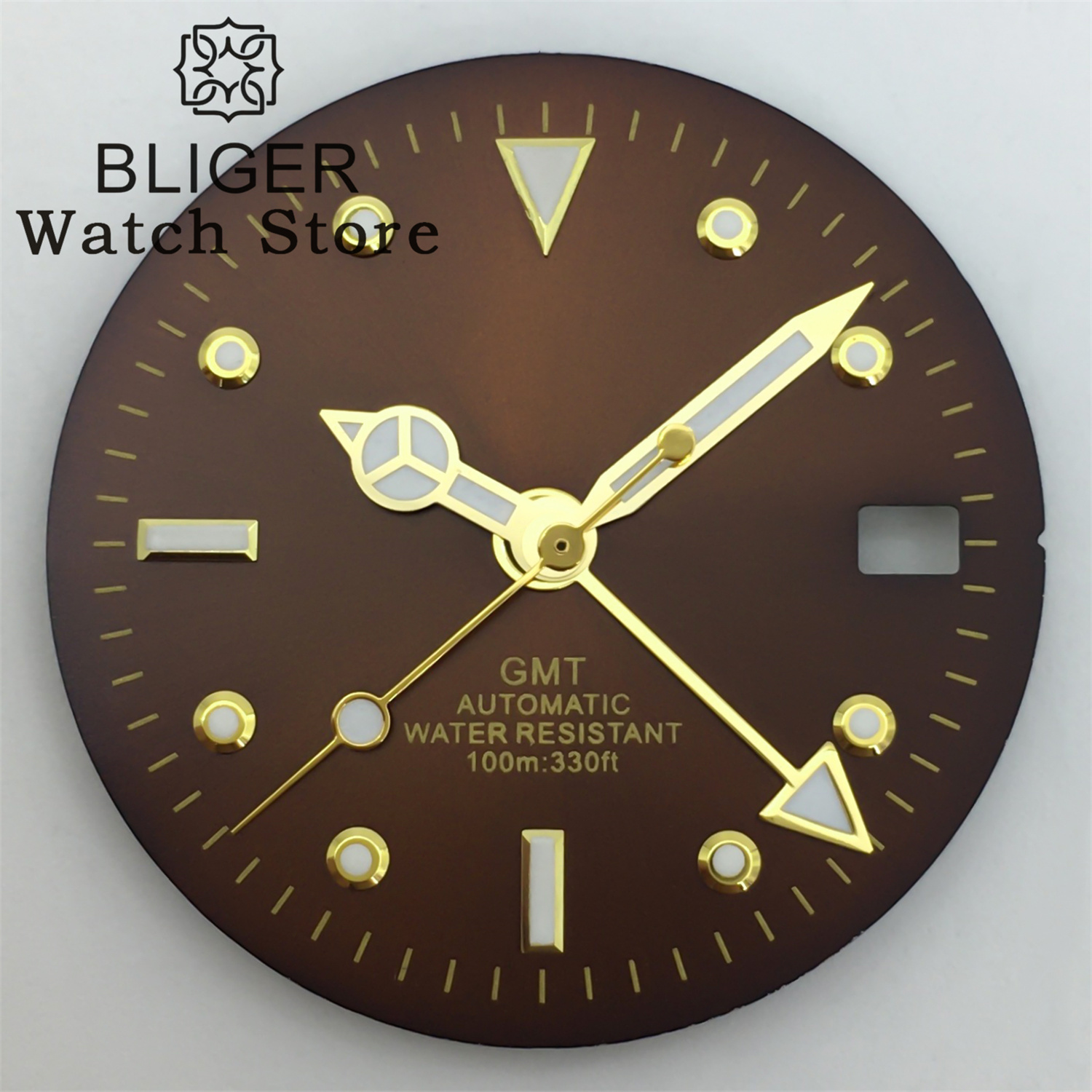 Quadrante BLIGER NH34 29mm Mar - Luminous Dial Face recensione e prezzo