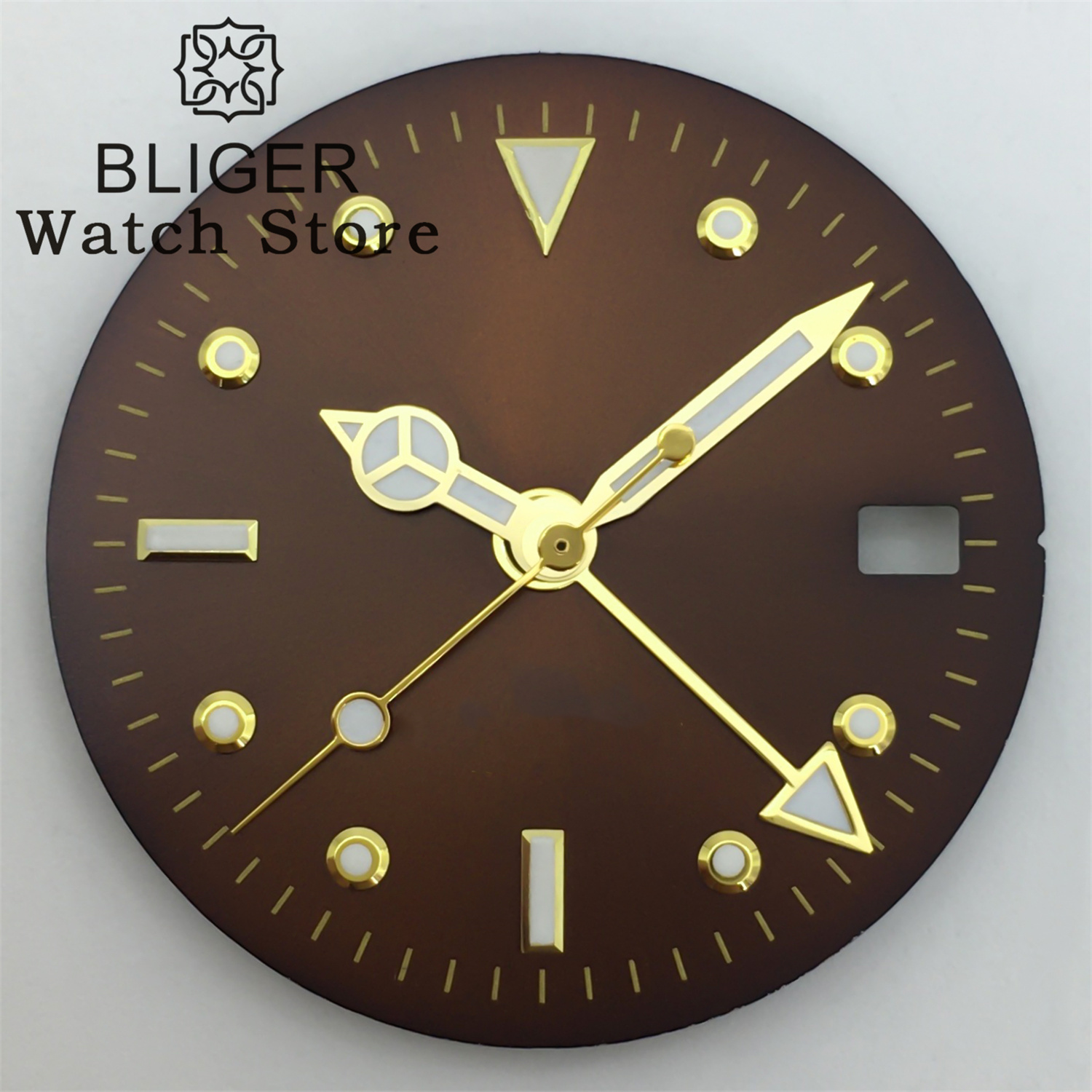 Quadrante BLIGER NH34 29mm Mar - Luminous Dial Face recensione e prezzo