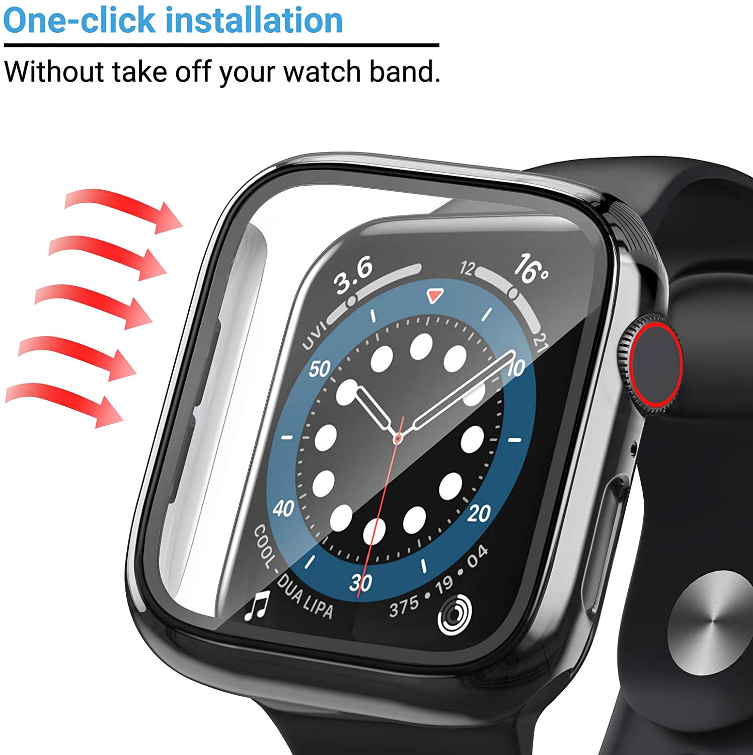 Vetro + copertura per custodia - Apple Watch Band recensione e prezzo