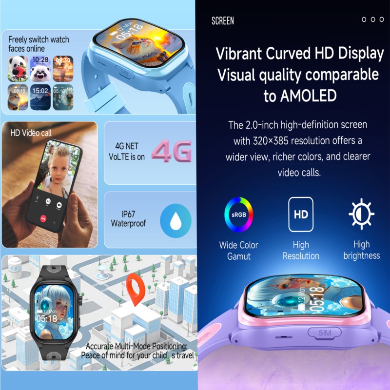 Smartwatch per Bambini 4G GPS  - Smartwatch Watches Gift For Boys With Gps recensione e prezzo