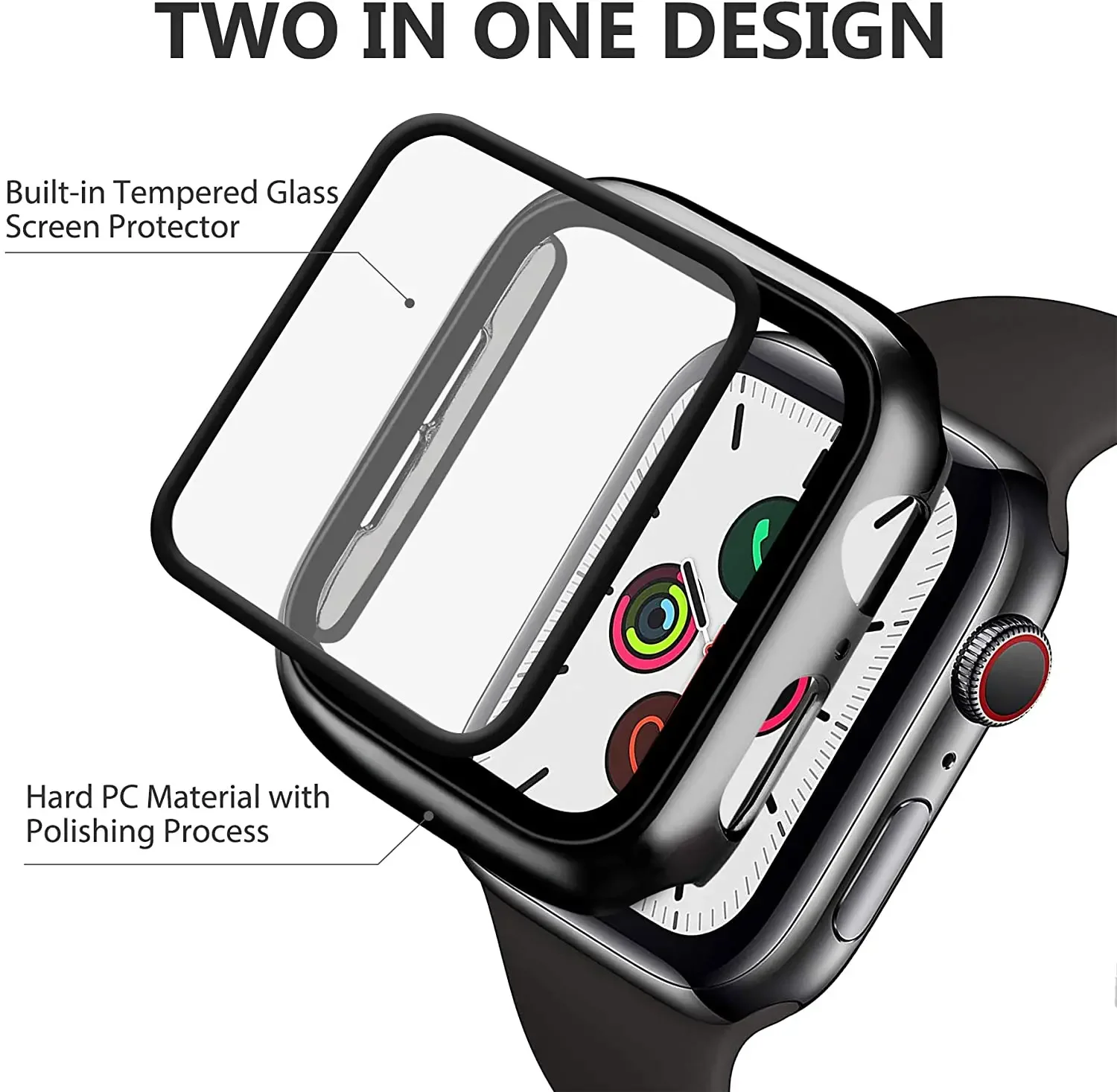 Vetro temperato + copertura pe - Apple Watch Band recensione e prezzo