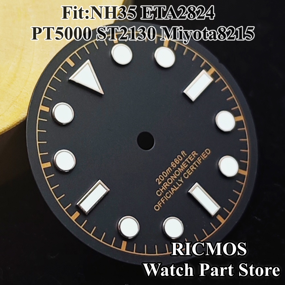 Quadrante Nero da 28,5mm per O - Luminous Dial Face recensione e prezzo