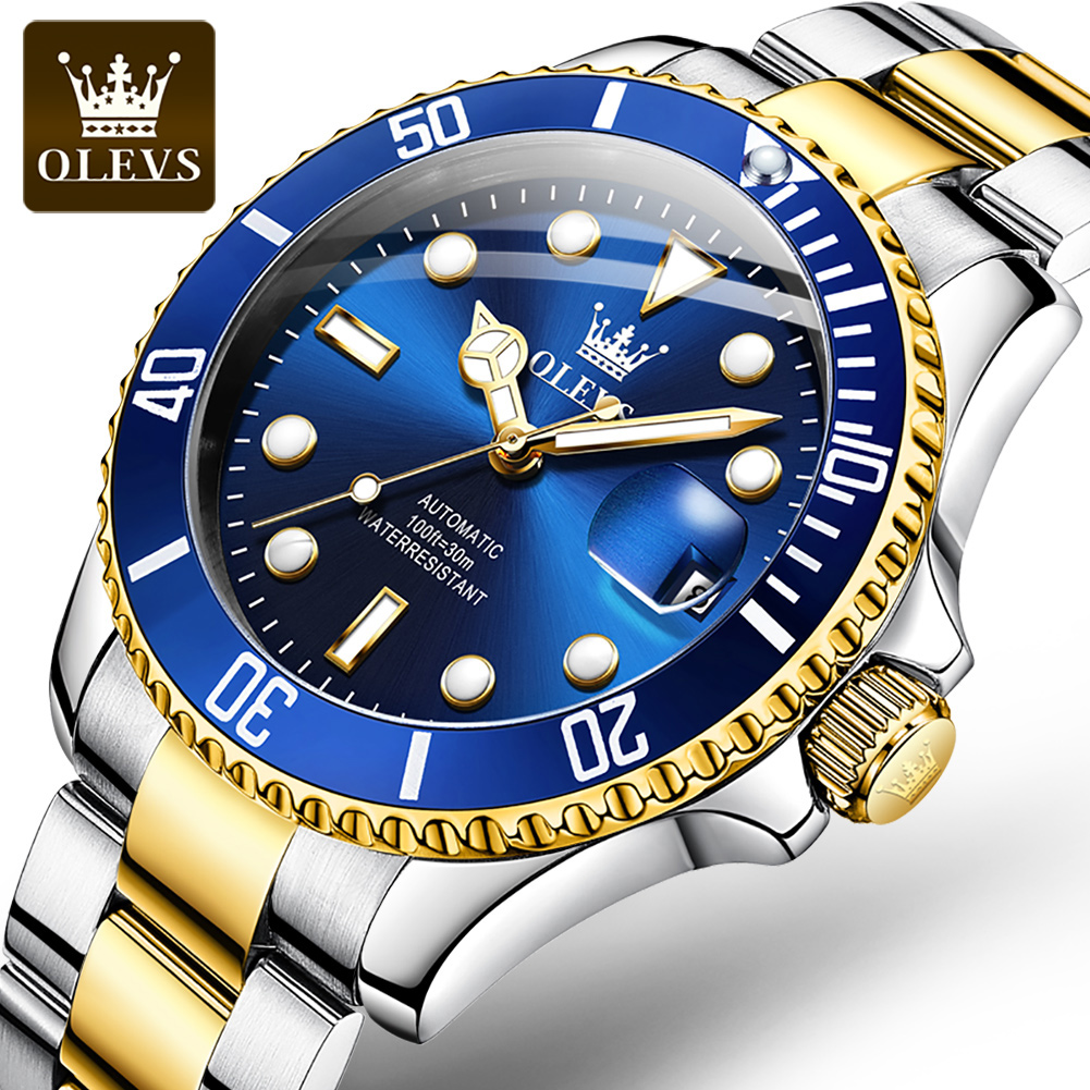 OLEVS 6650 Orologio da uomo Cl - Rolex Watch Submariner recensione e prezzo