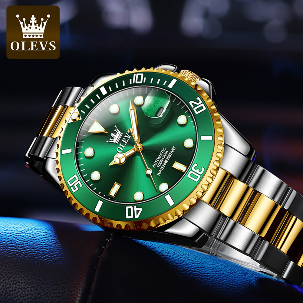 OLEVS 6650 Orologio da uomo Cl - Rolex Watch Submariner recensione e prezzo